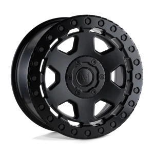 Mandrus – FORSCHER – Black – 20″x9″ 10mm – All weather Wheels – 2090FSR105112M66